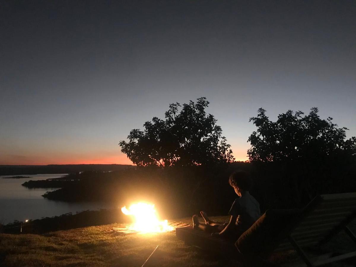 Chale Mirante, Piscina, Cachoeira, Lago E Vista Espetacular Alexania エクステリア 写真