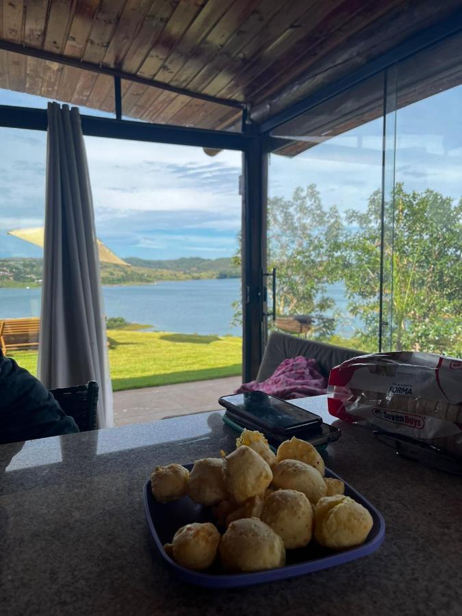 Chale Mirante, Piscina, Cachoeira, Lago E Vista Espetacular Alexania エクステリア 写真